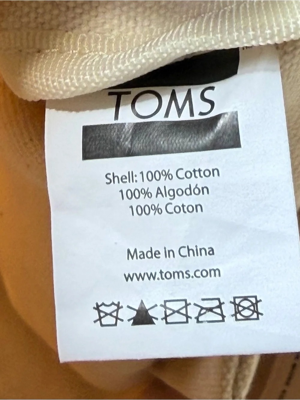 TOMS Pink Camo Canvas Crossbody Tote Bag Convertible Snap Top